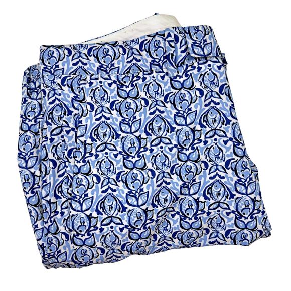 RLX Ralph Lauren Performance Water Repel Golf Tailored Pants Fish Print 33x32 - Picture 1 of 6